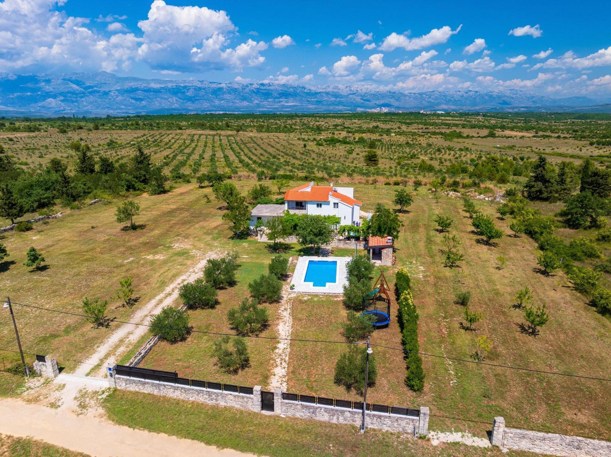 Villa Mandorla With Private Pool Zadar Eksteriør billede