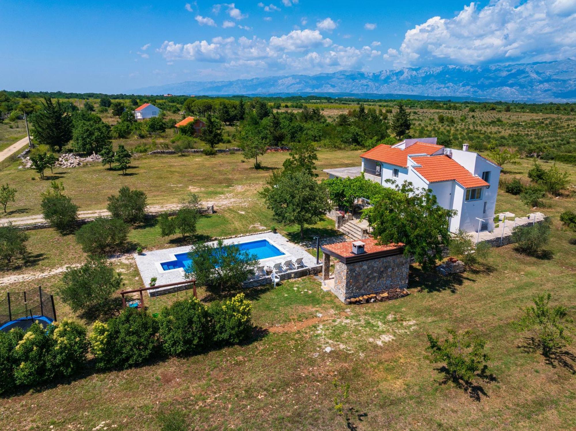 Villa Mandorla With Private Pool Zadar Eksteriør billede