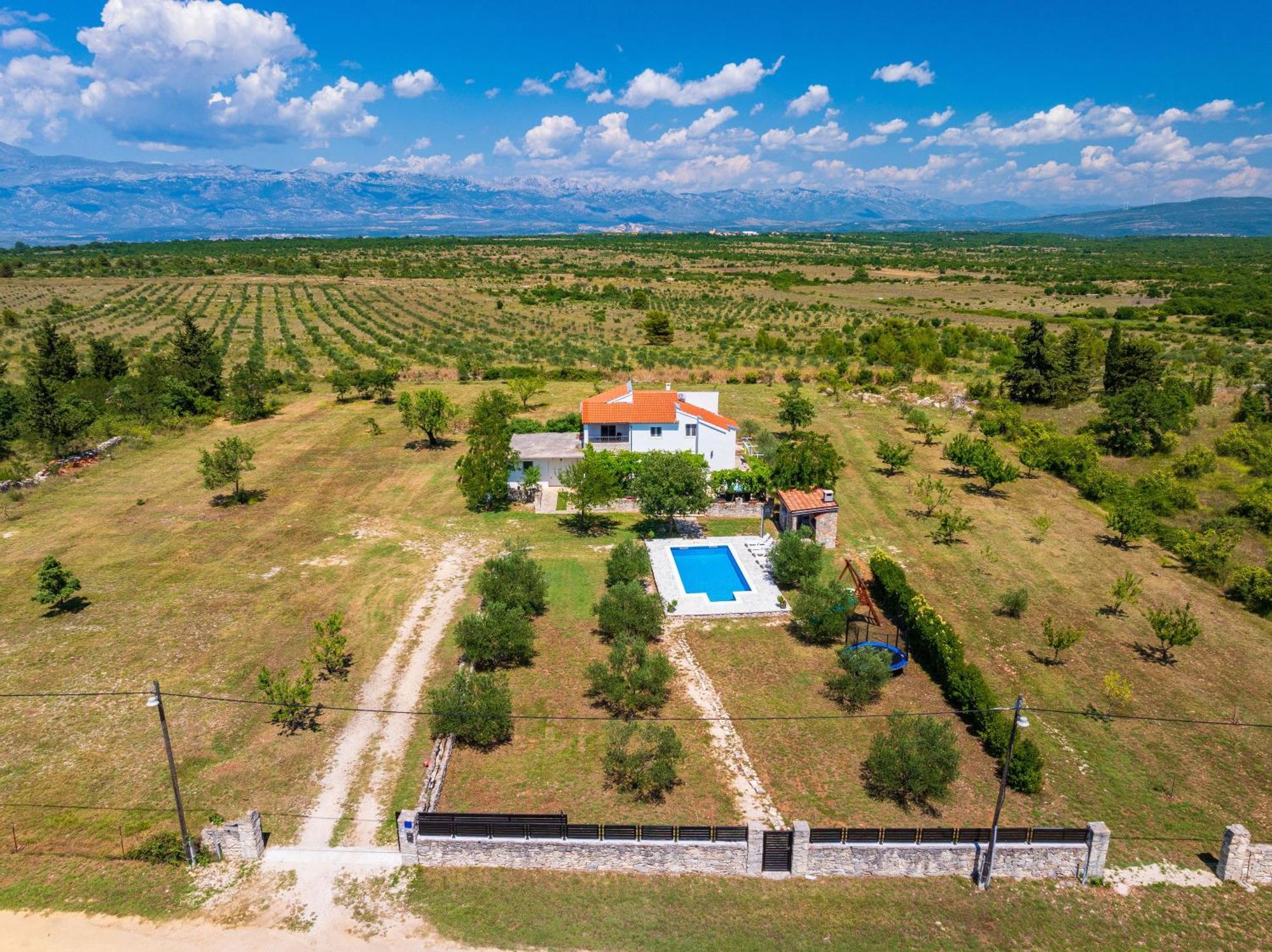 Villa Mandorla With Private Pool Zadar Eksteriør billede